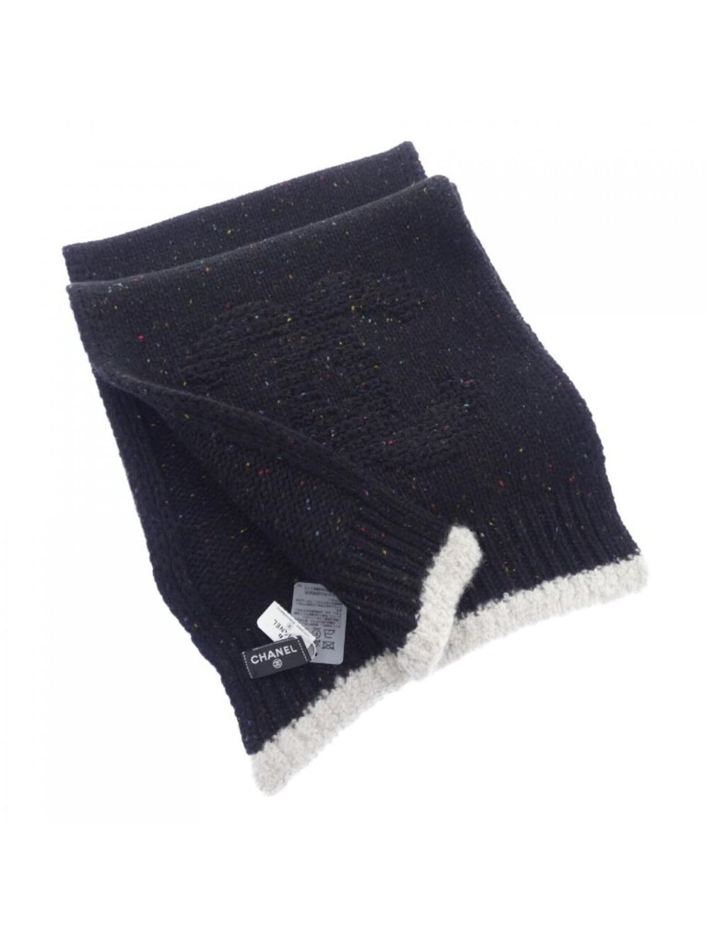 Chanel Scarf Black